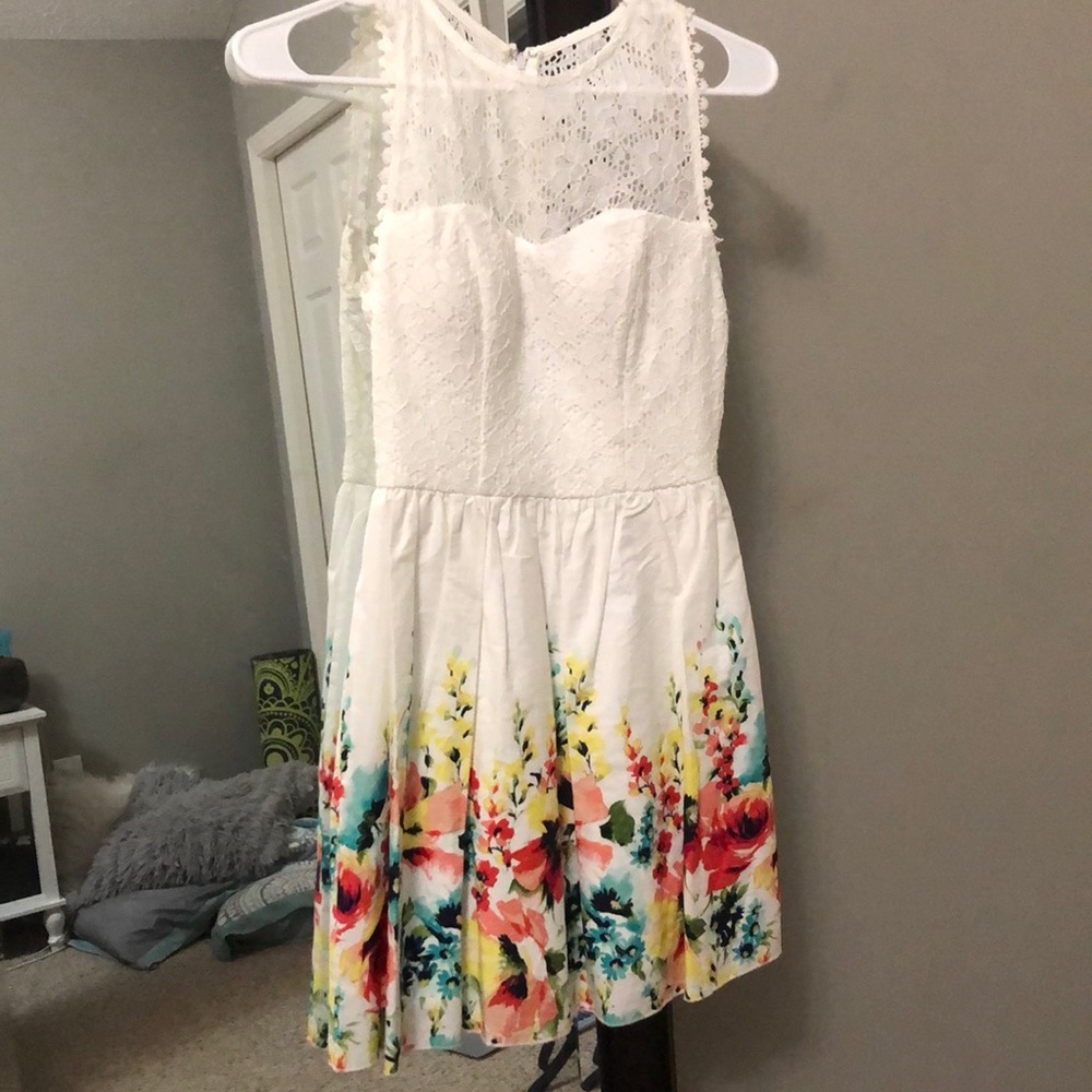 Summer floral dress